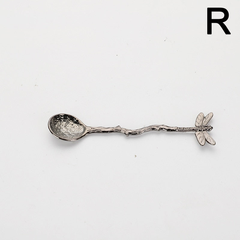 Dragonfly Branches Tea Coffee Spoons