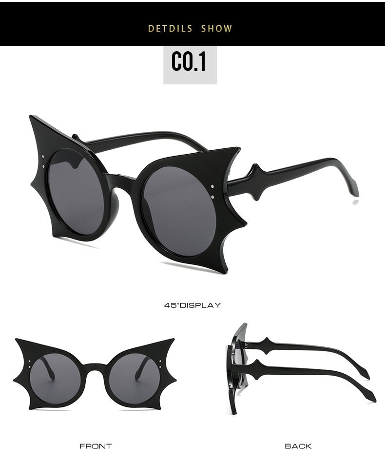 Betty Bat Retro Sunglasses