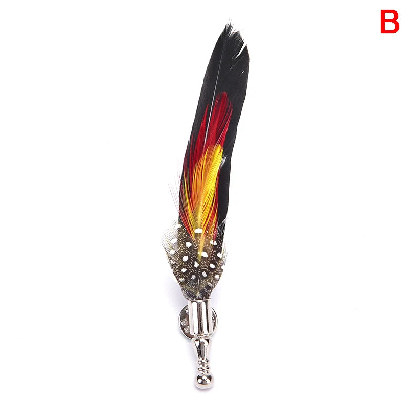 Feather Lapel Pins