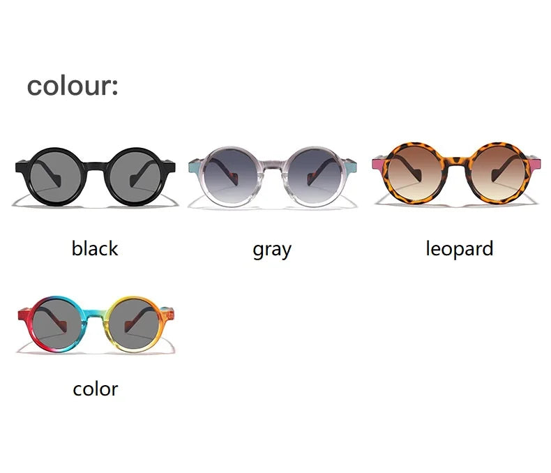 Rainbow Round Sunglasses UV400