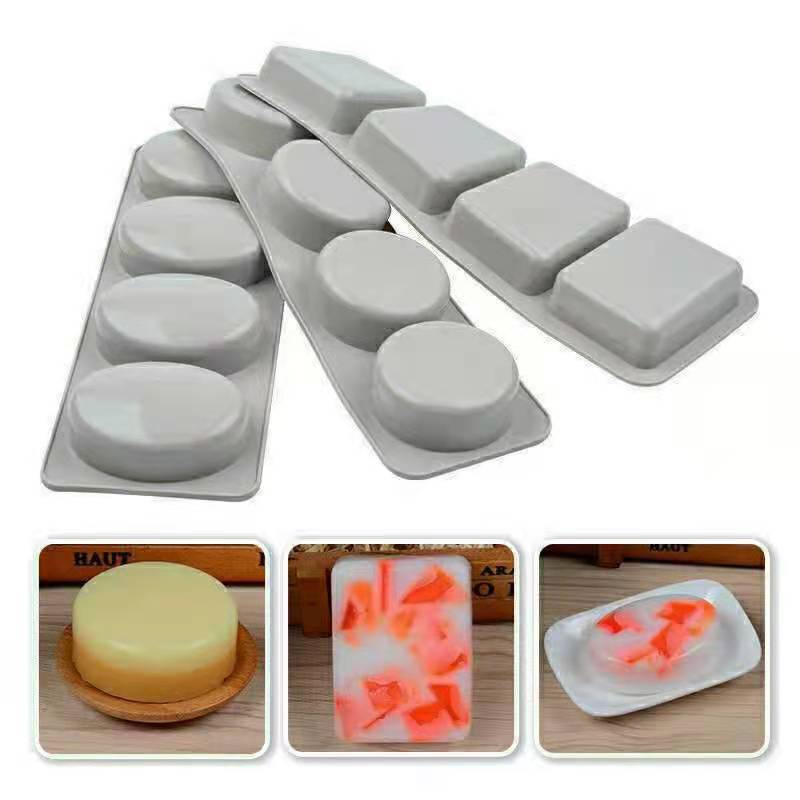 Flower Shaped Silicone Soap Mould DIY Handmade Cake Chocolate Candle Moulds