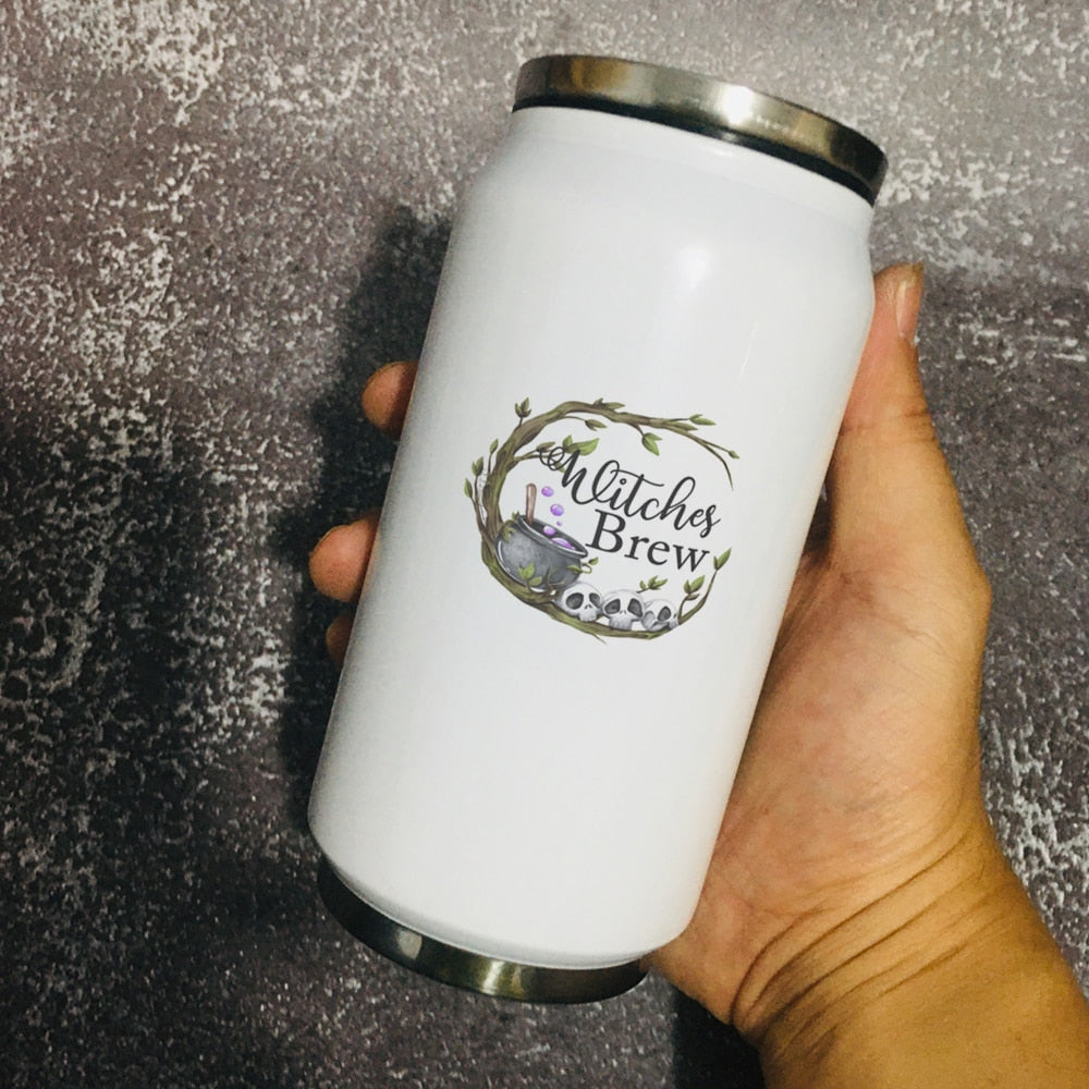 Witches Brew Stainless Steel Vacuum Thermos Mug