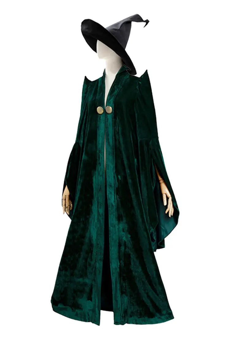 Professor Minerva McGonagall Hogwarts School of Witchcraft and Wizardry Halloween Costume