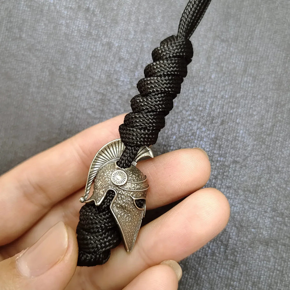 Warriror Helmets Paracord Beads Lanyard Dreadlock Beard Bead