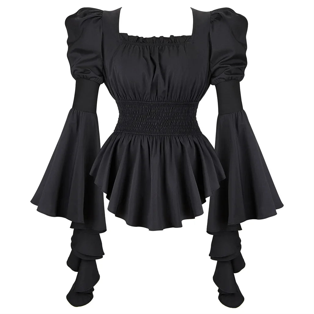 Peasant Blouses Steampunk Renaissance Medieval Shirts