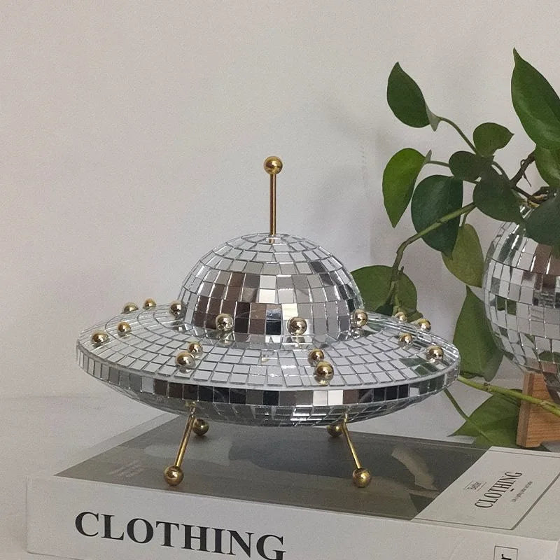 Disco Ball UFO Mirror Decor