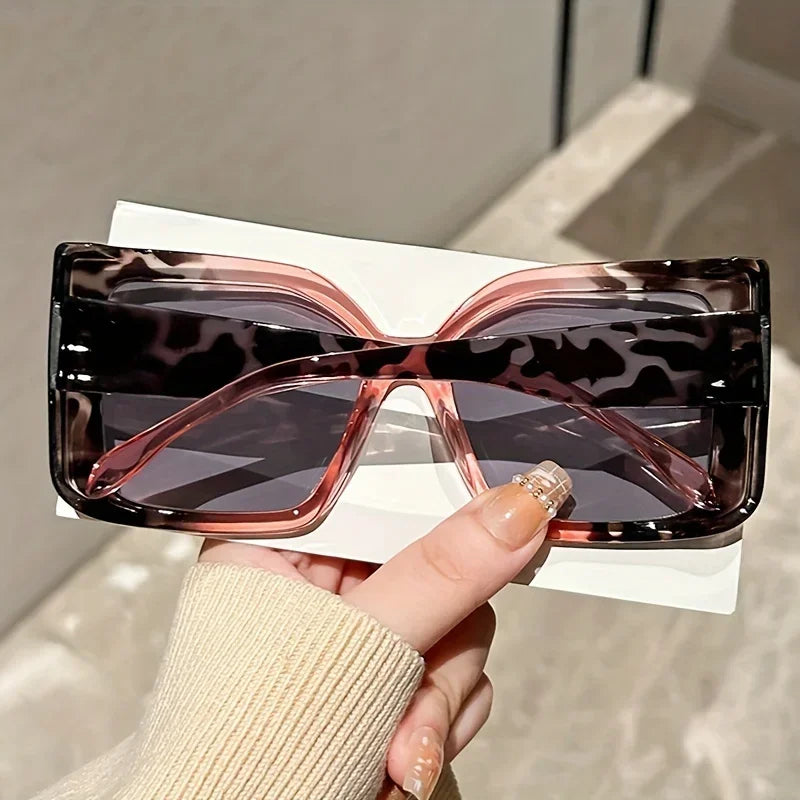 Astrid's Oversized Square Sunglasses with Gradient Lenses