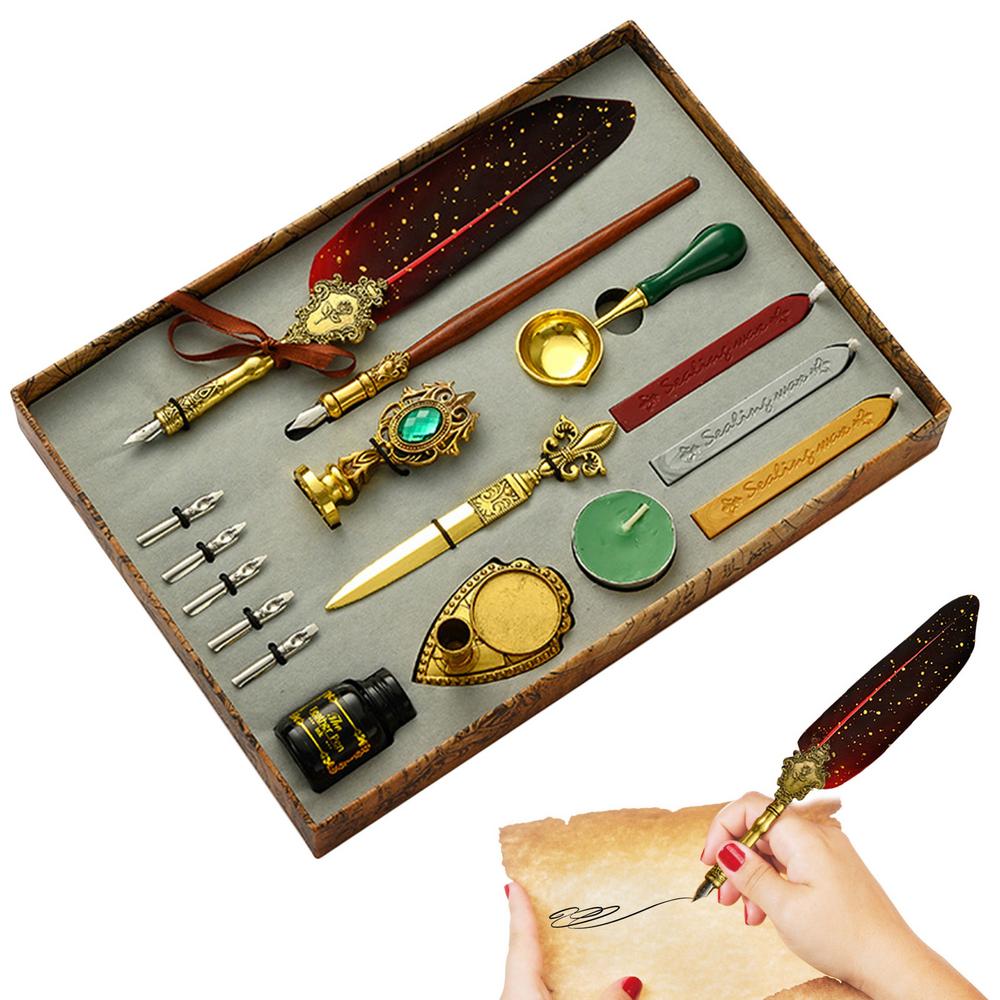 Lord Hifflebottom's Quill Pen Letter Writing Sets