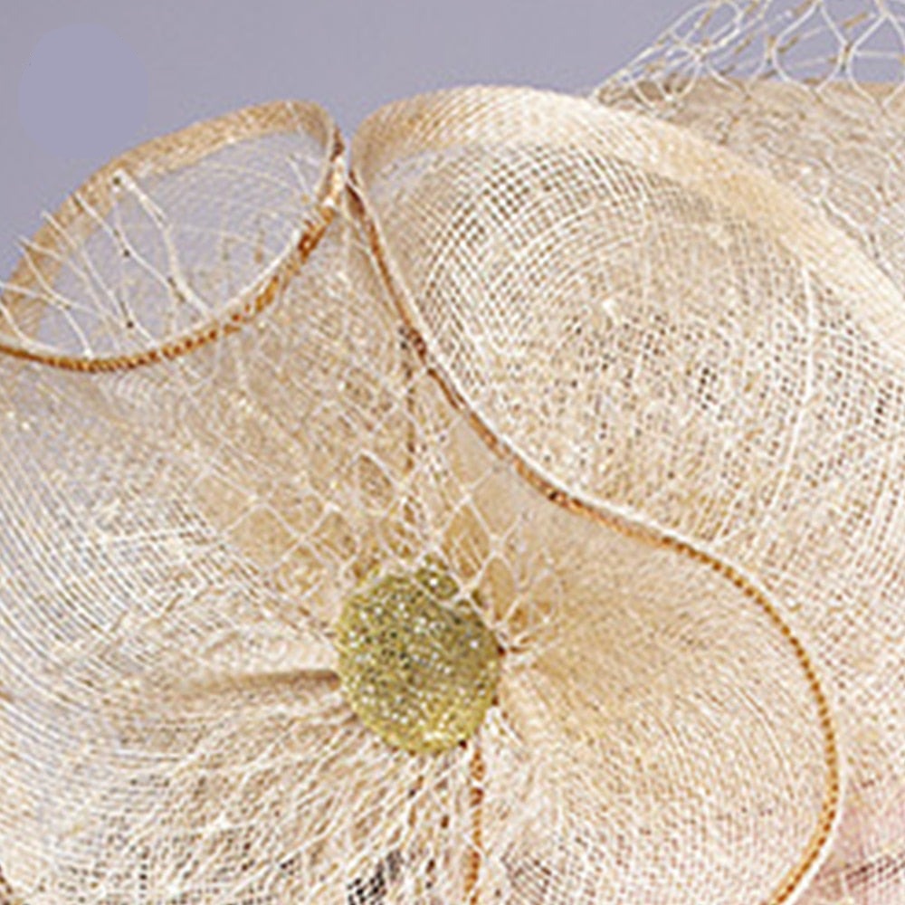 Linen Apricot Vintage Hat