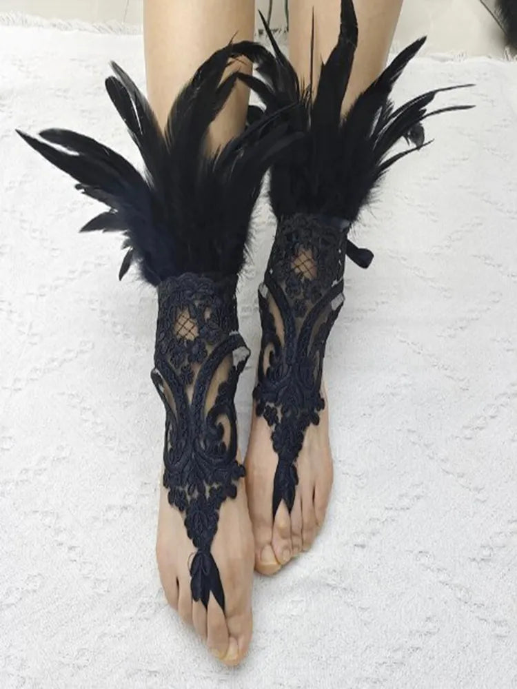 Fancy Feather Festival Wear