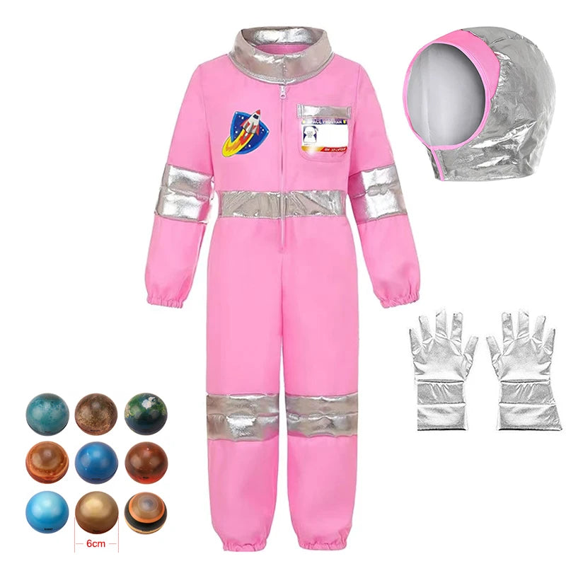 Fantasy Space Astronaut Kids Book Week Costumes Halloween Spacesuit