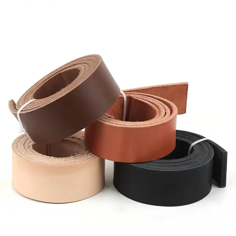 Genuine Leather 4mm Thick Strip DIY Craft