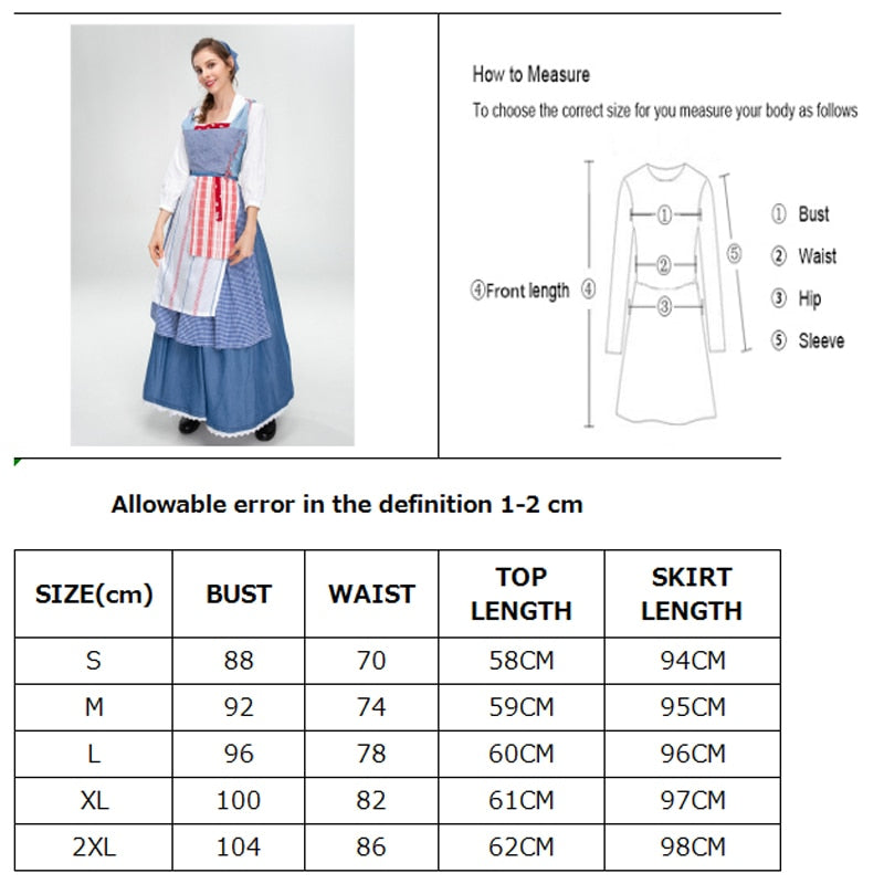Beauty and the Beast Princess Belle Costume