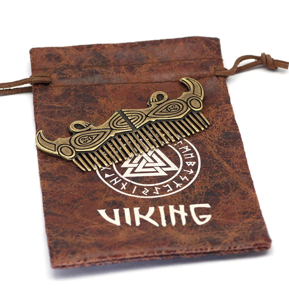 Norse Viking Beard Comb Drakkar Viking Gift For Men