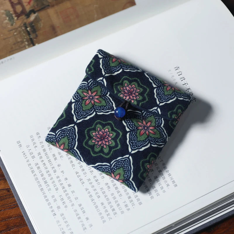 Small Cotton Jewellery Bag Small Things Organiser