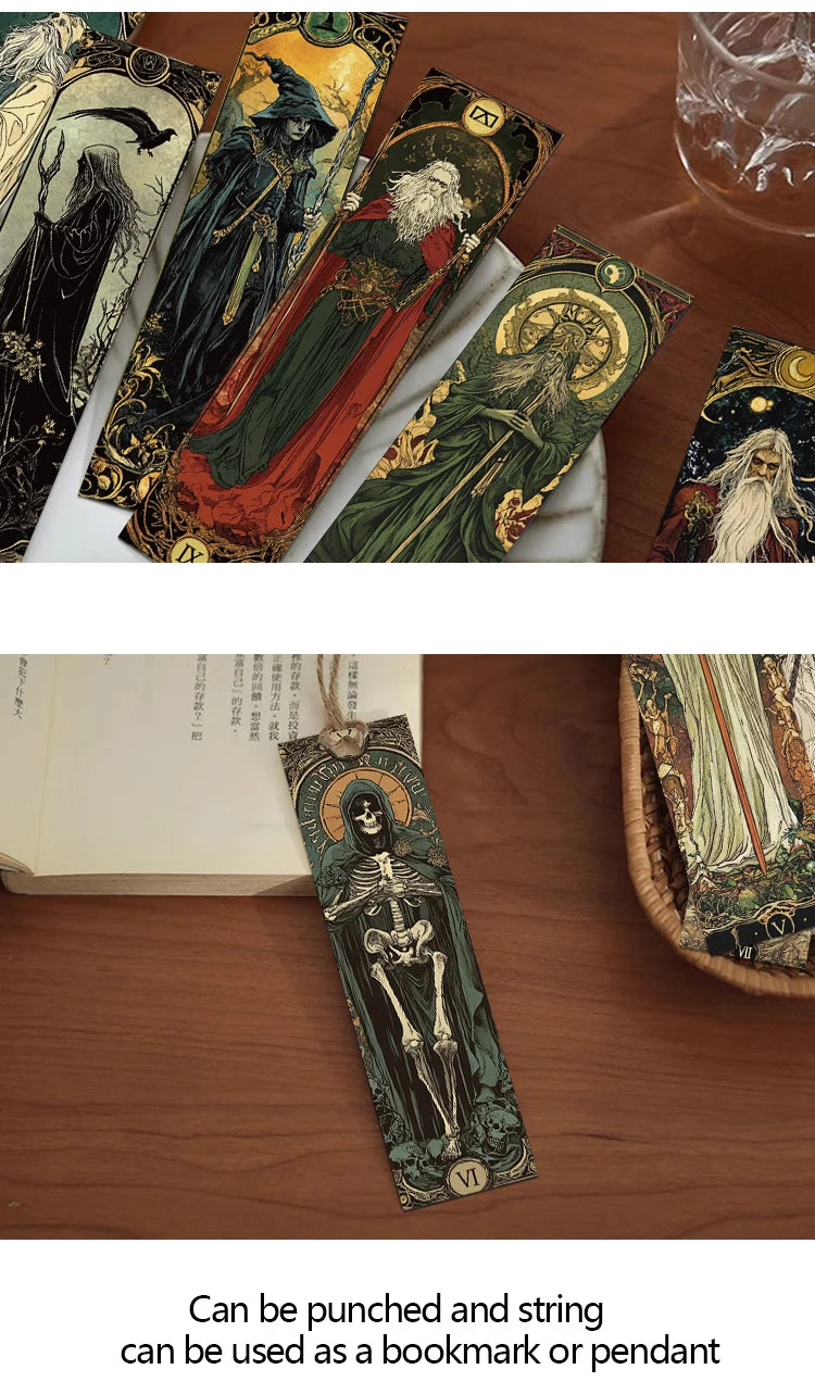 30pcs Wizard Bookmarks
