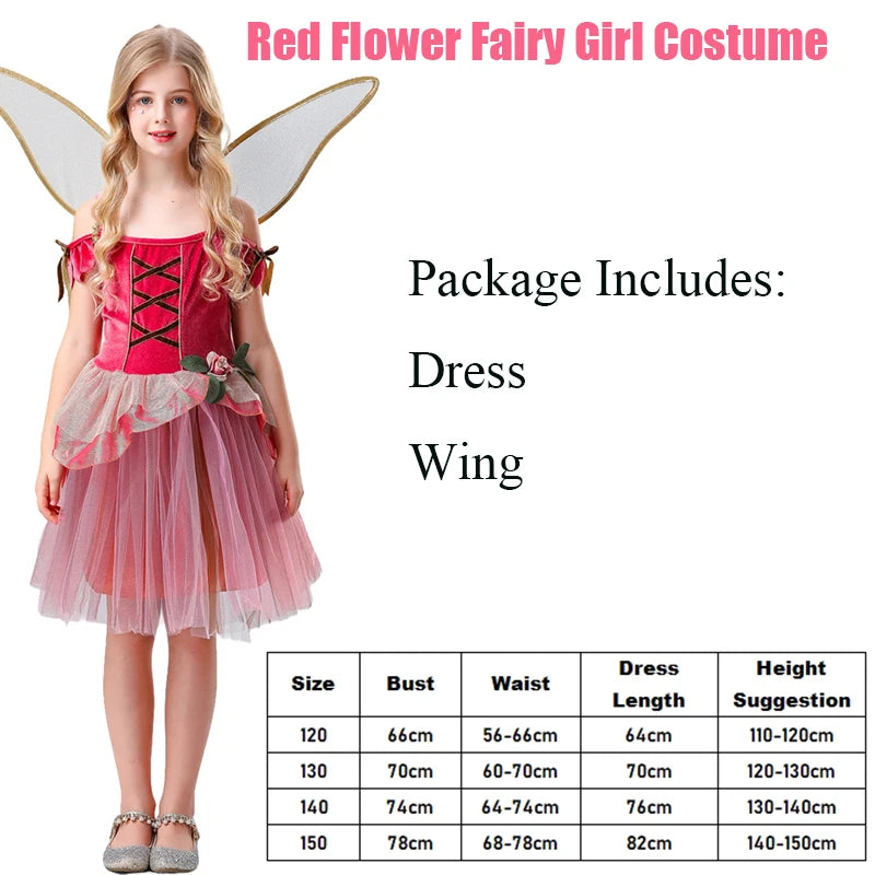 Flower Fairies Book Week Girl's Fairy Costumes