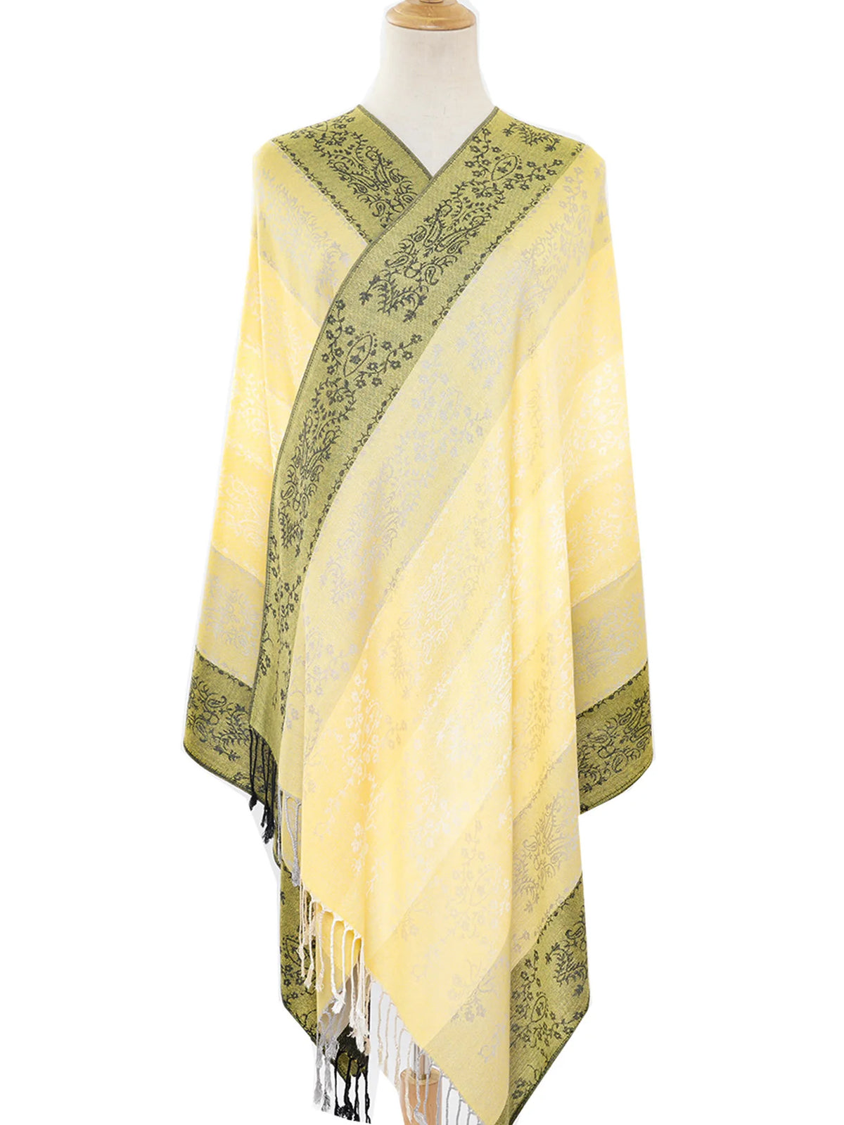 Rainbow Pashmina Scarfs Large Soft Warm Shawl Wrap