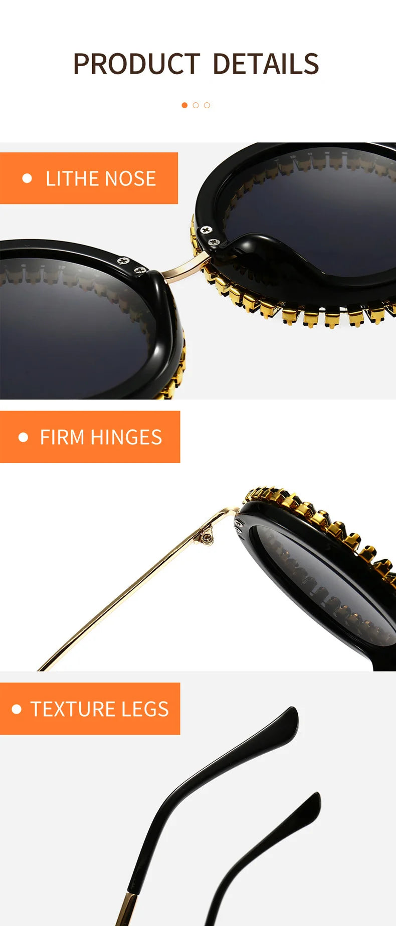 Circle Bling Sunglasses UV400