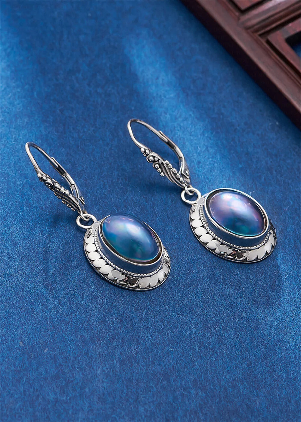 Ursula's Pearl S925 Sterling Silver Drop Earrings