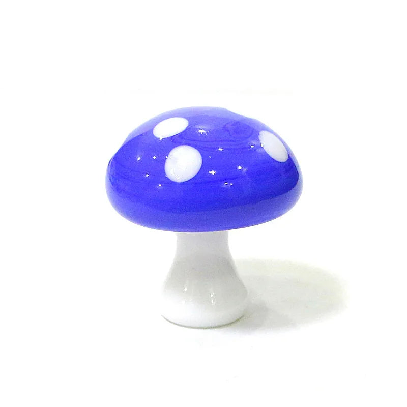 Murano Glass Mushroom Miniature Ornaments Home Decor