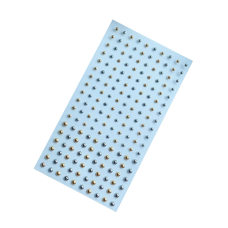 Fake Piercings Face Body Jewellery Stickers Nose Stud Self Adhesive Faux Studs