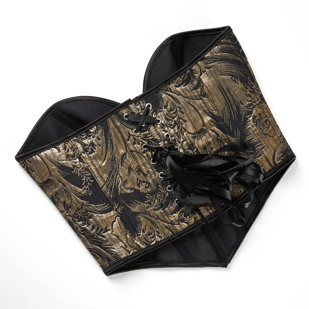 Golden Swan Overbust Corsets Bustiers