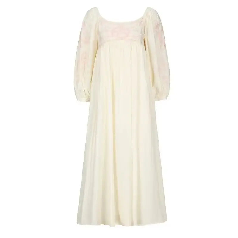 Nerissa's Boho Embroidered Dress