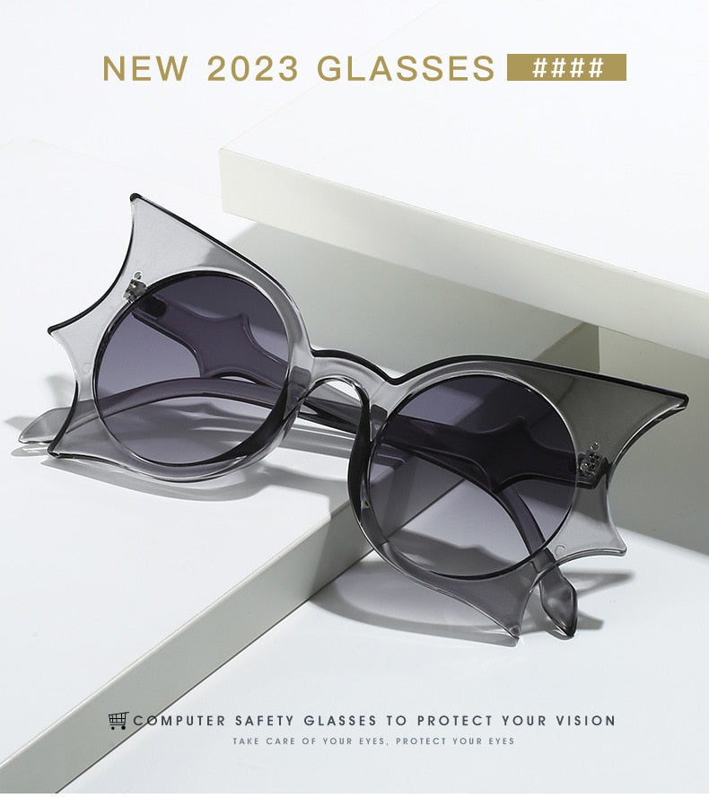 Betty Bat Retro Sunglasses