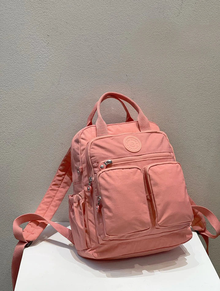 14 Colour Fun Backpacks Waterproof Zipper Multi-pockets Travel School Laptop Bags