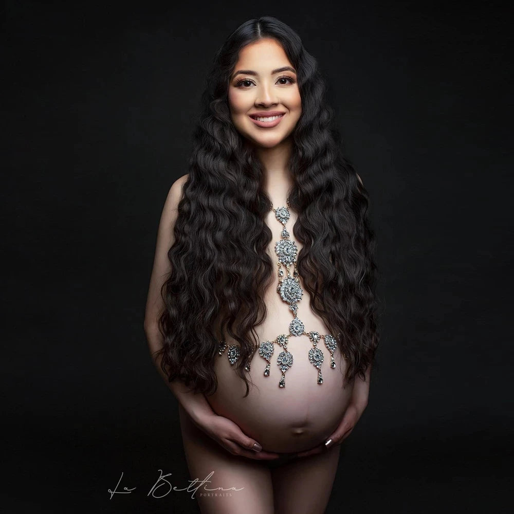 Body Jewellery Maternity Photoshoot Bump Jewellery