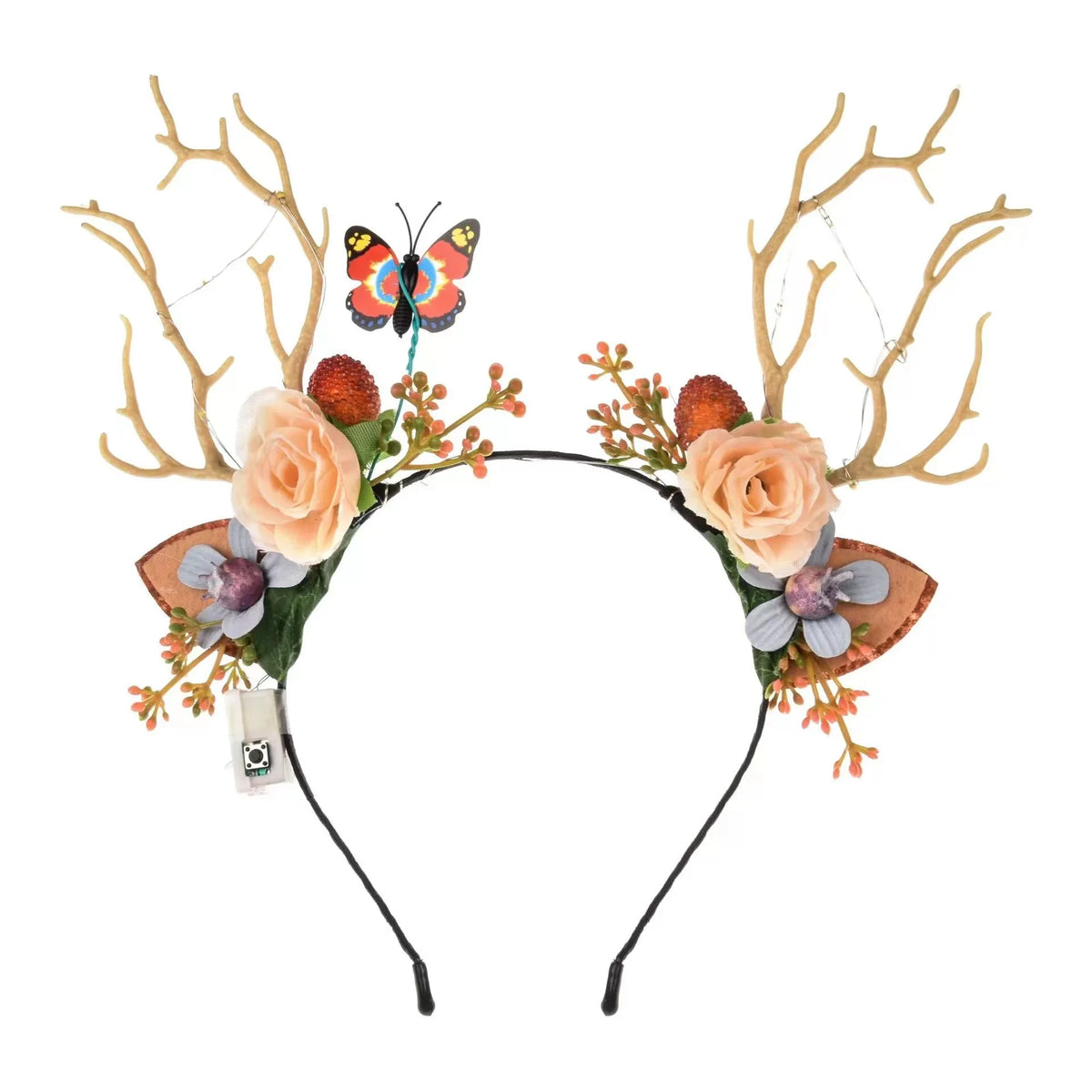 Christmas Antler Light Up Headbands