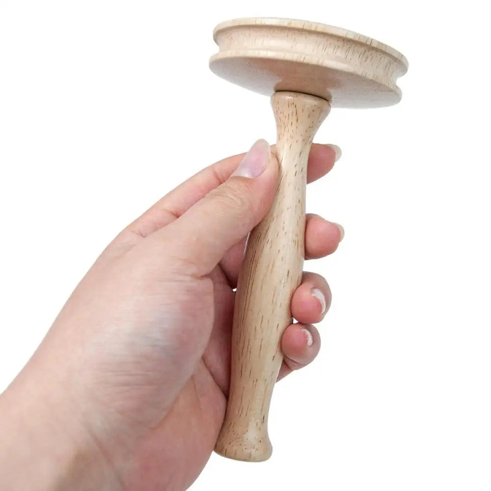 Wooden Darning Tool Kit Mushroom Darner DIY Handicraft Mending Tool Set