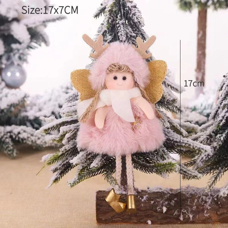 Christmas Angel Doll Xmas Tree Ornaments