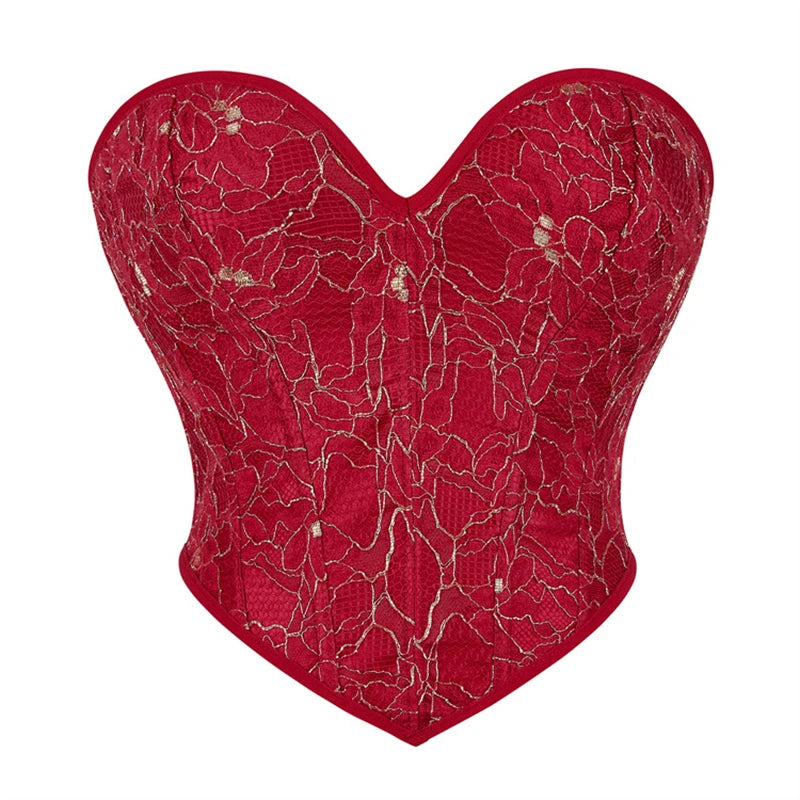 Golden Swan Overbust Corsets Bustiers