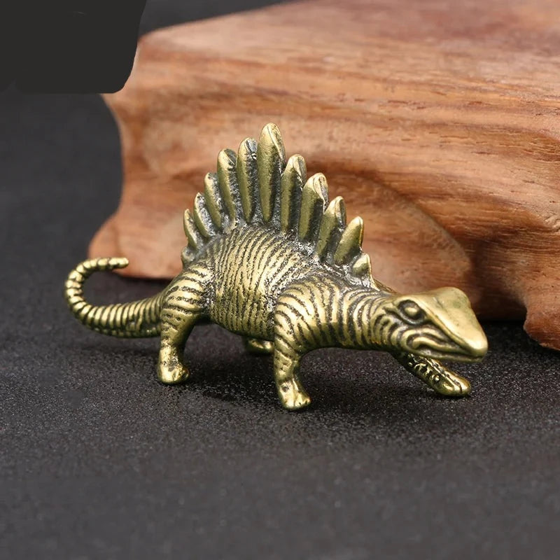 Copper Dinosaurs Figurines Tea Pets