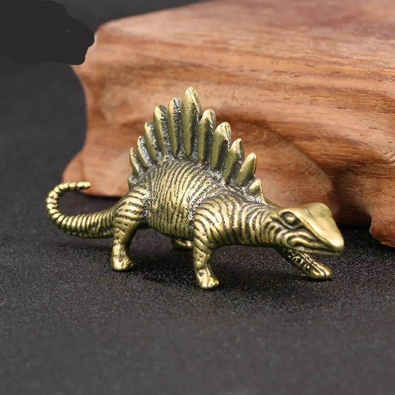 Copper Dinosaurs Figurines Tea Pets