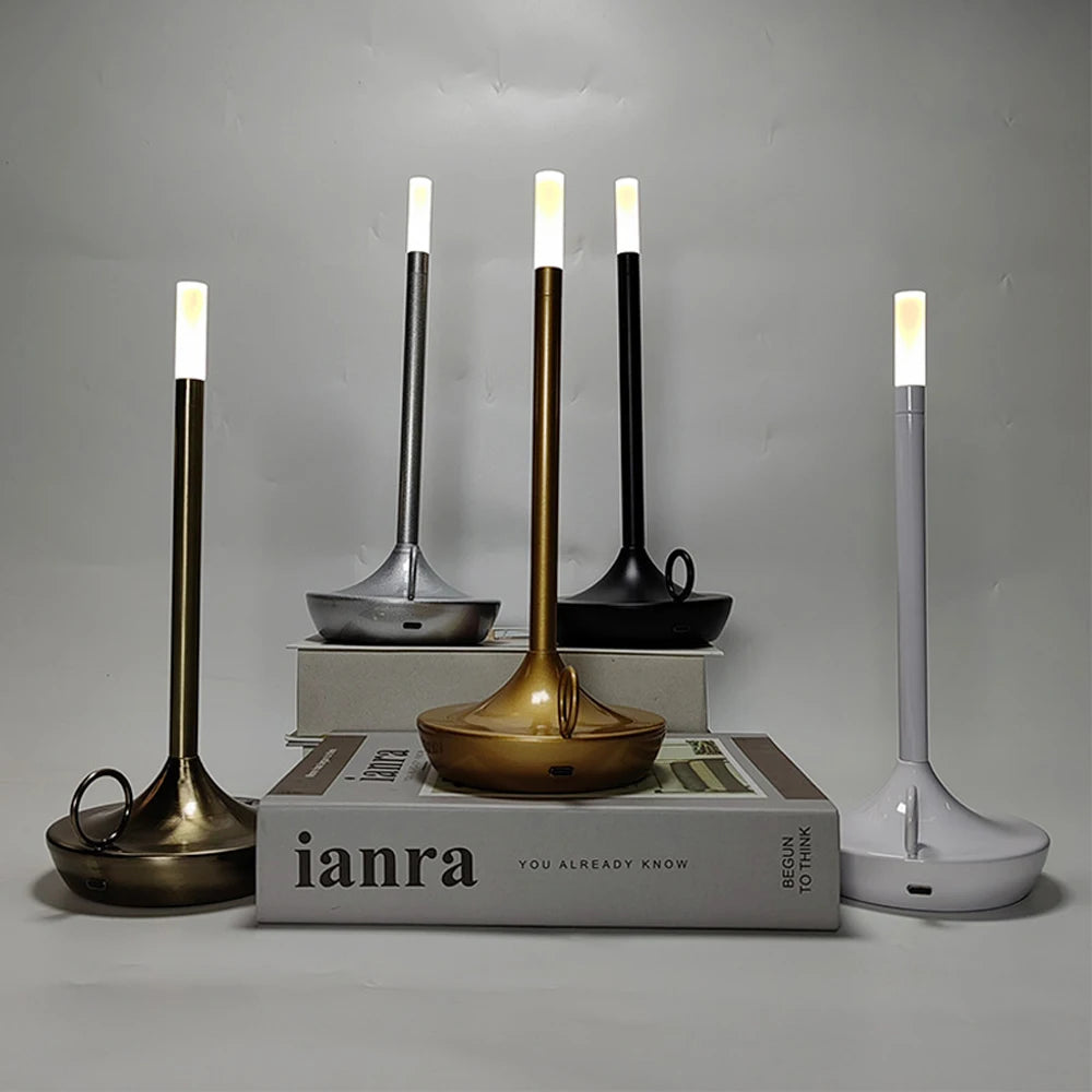 Molly's Magic Candle Lamps Rechargeable Wireless Touch Lamp
