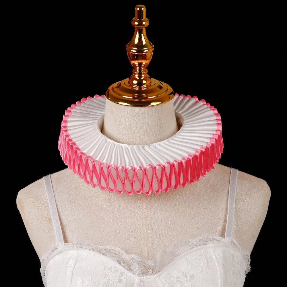 Elizabethan Tudor Ruff Collar Photoshoot Halloween Costume