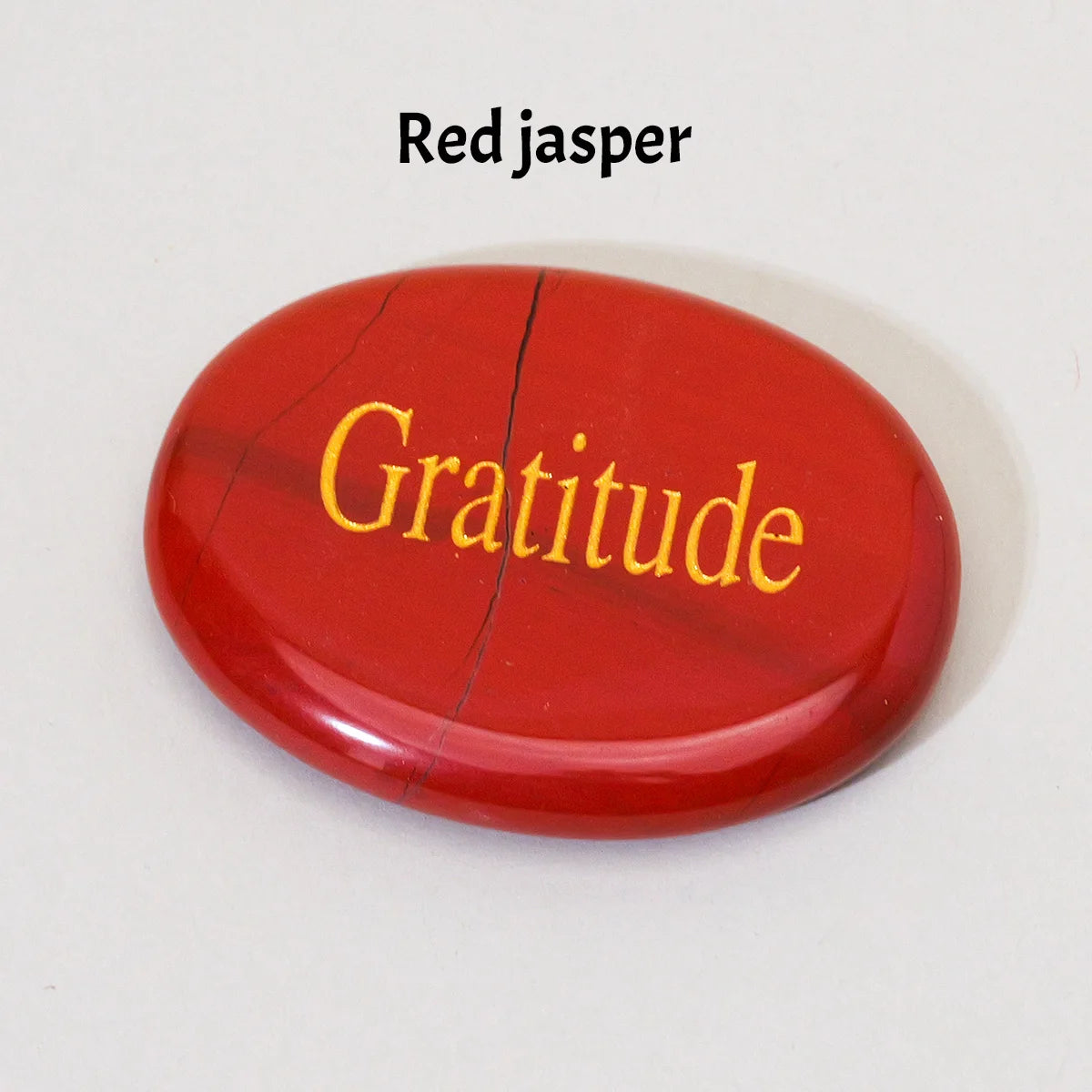 Natural Crystal Thumb Worry Stone for Meditation Anxiety Charkas