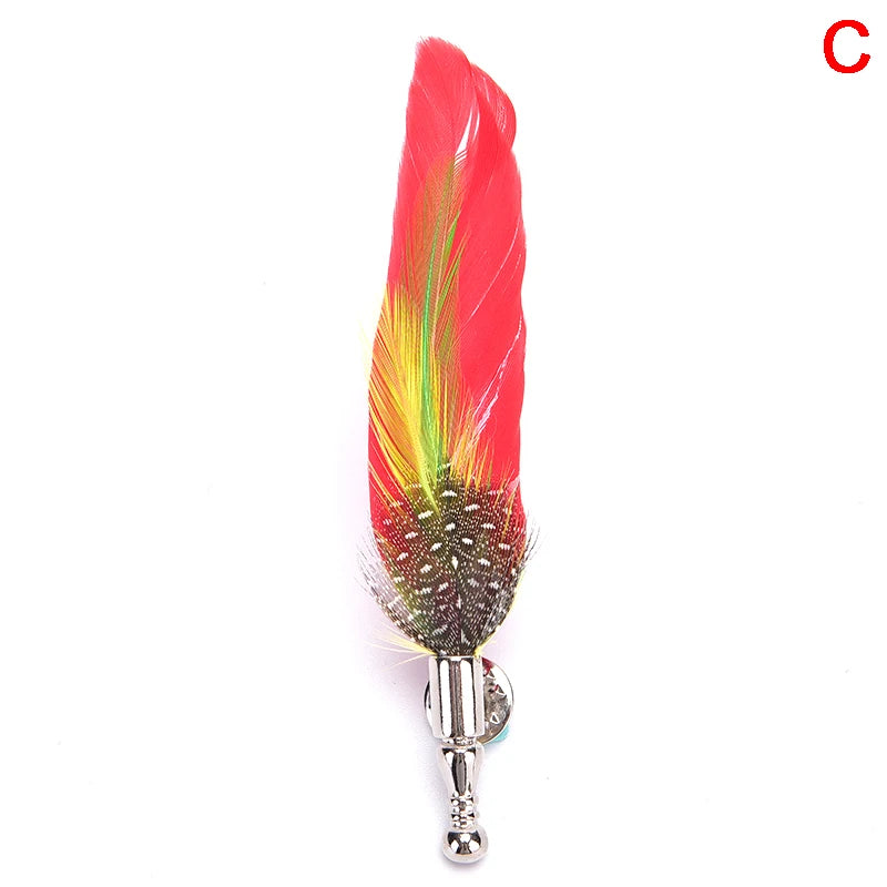 Feather Lapel Pins