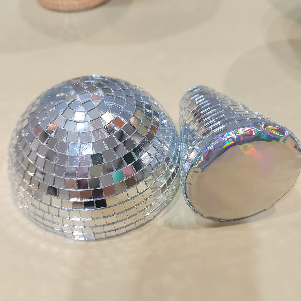 Mushroom Mirror Disco Ball Home Decor