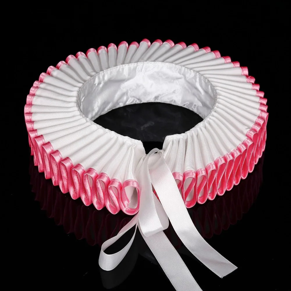 Elizabethan Tudor Ruff Collar Photoshoot Halloween Costume