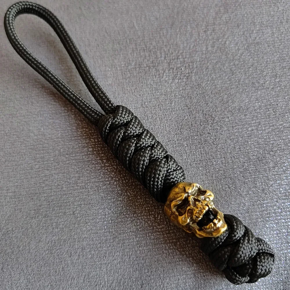 Warriror Helmets Paracord Beads Lanyard Dreadlock Beard Bead