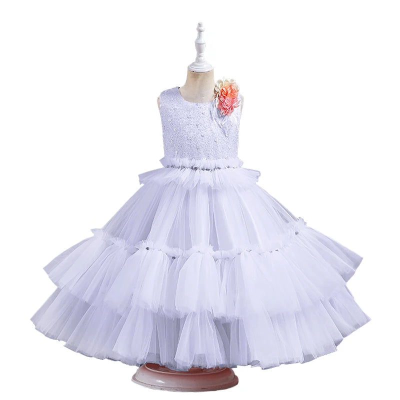 Cupcake Fluffy Tulle Tiered Party Dresses