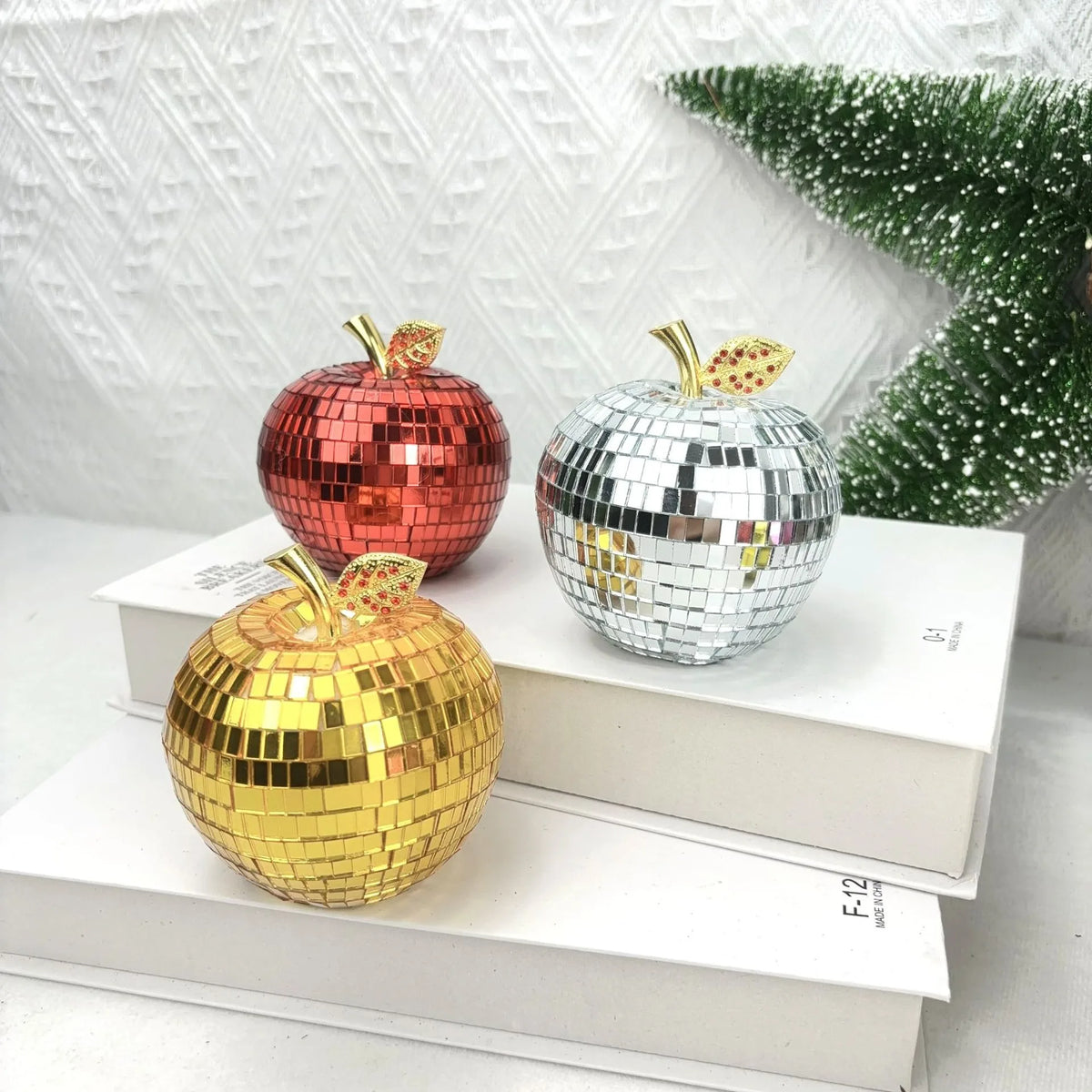 Disco Ball Teacher's Apples