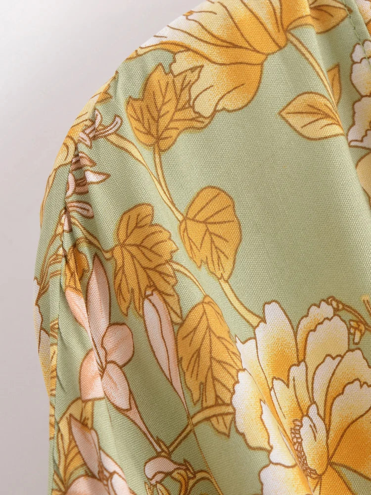 Mari's Boho Cover Up Short Kimono