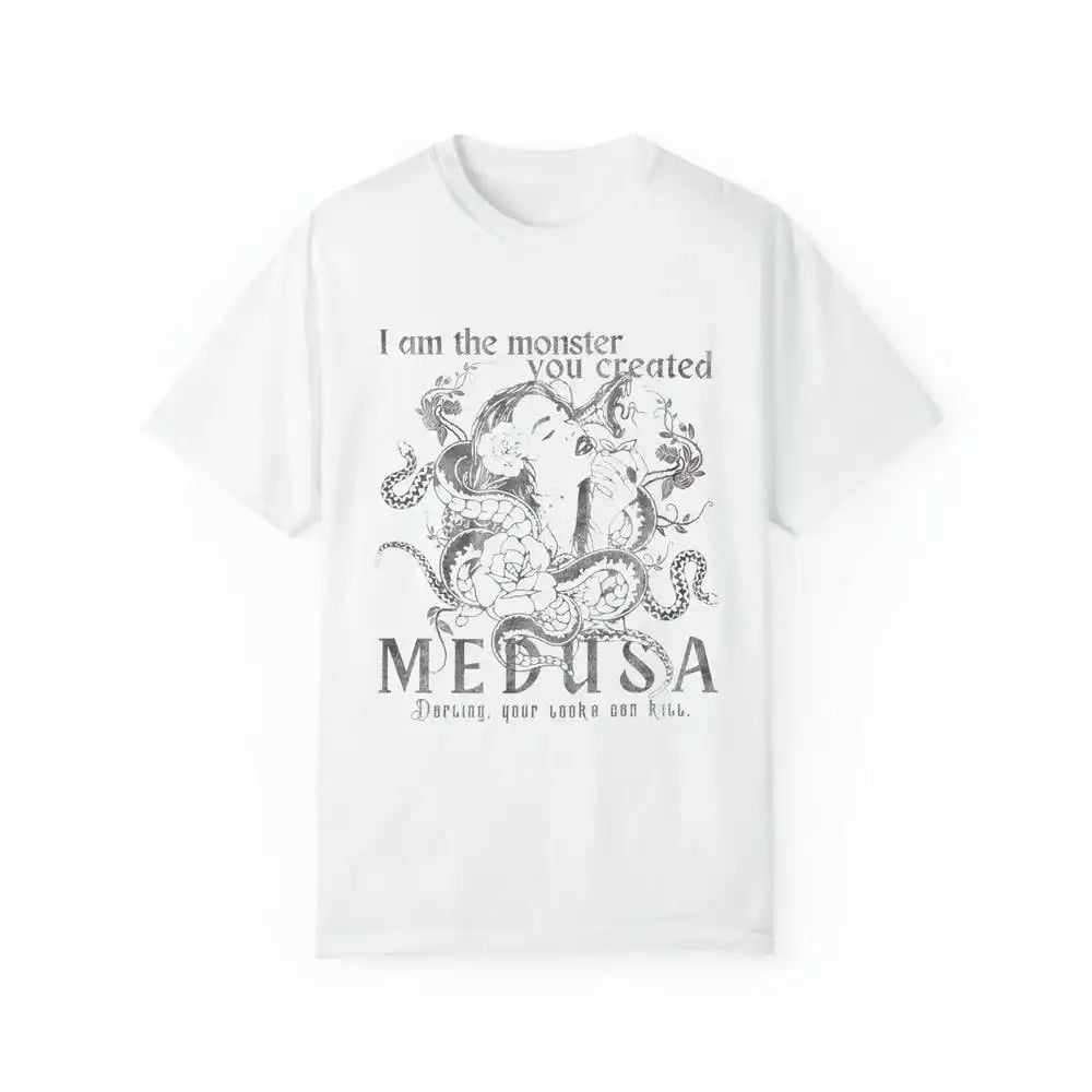 Medusa T-shirt Dark Academia Snake Literary Tee Book Lovers Gift