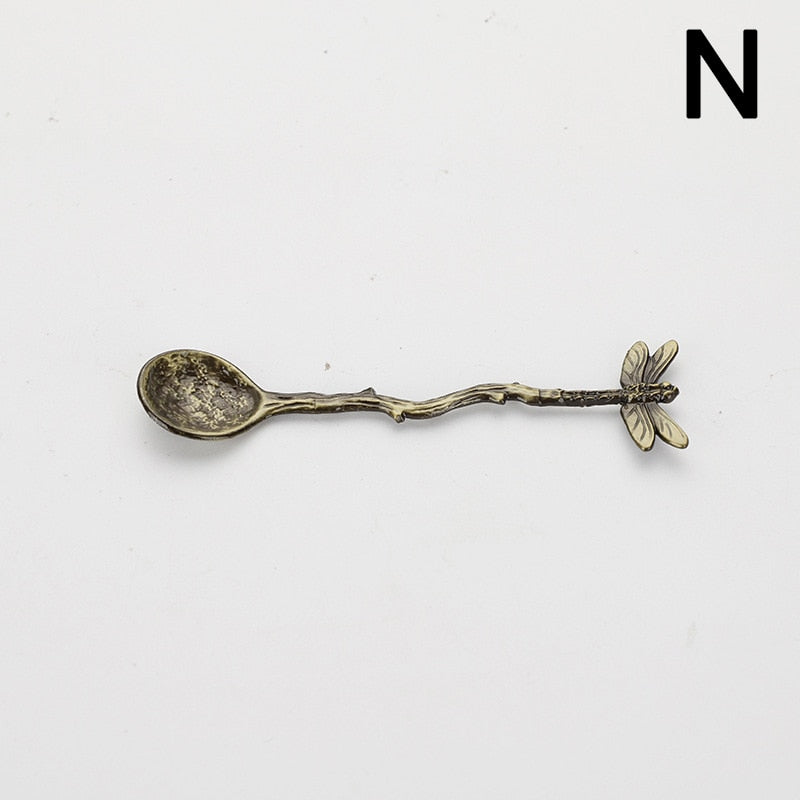Dragonfly Branches Tea Coffee Spoons