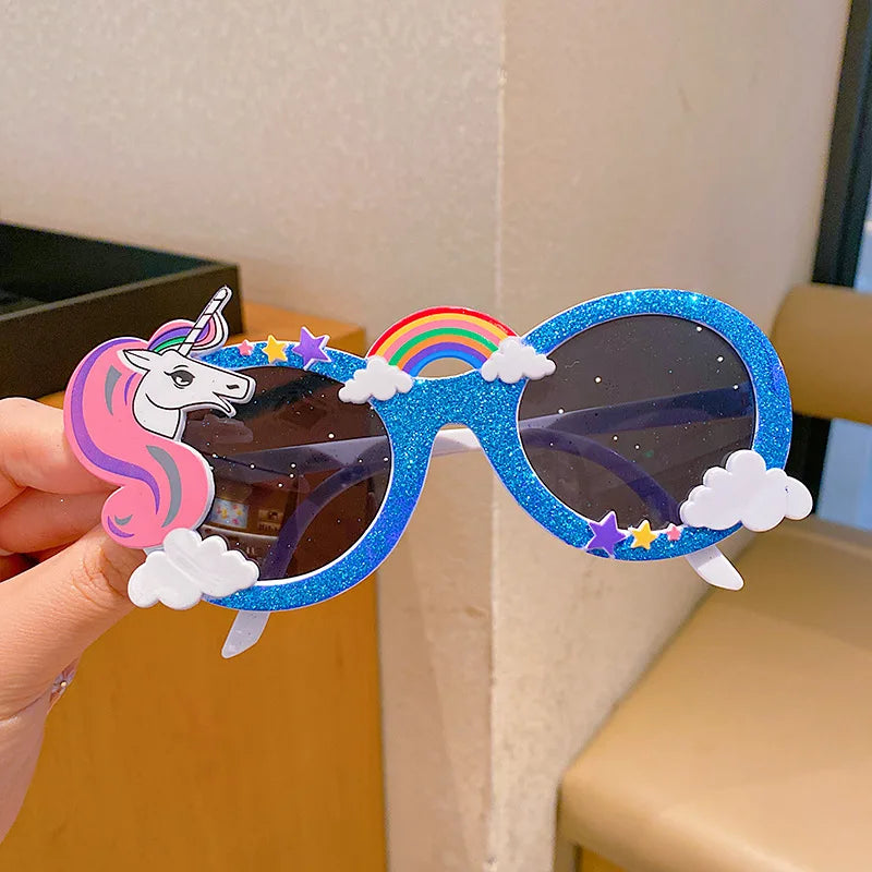 Children's Unicorns and Rainbows Sunglasses